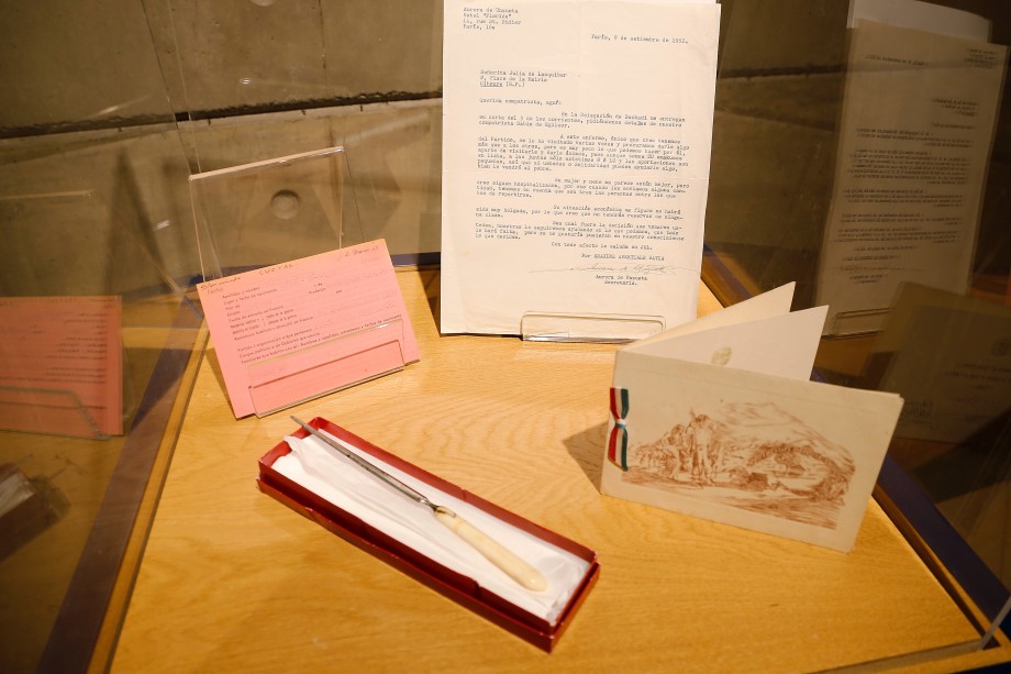 Museo del nacionalismo Vasco - Bitxiak - Abrecartas de Aurora de Unzueta Landeta