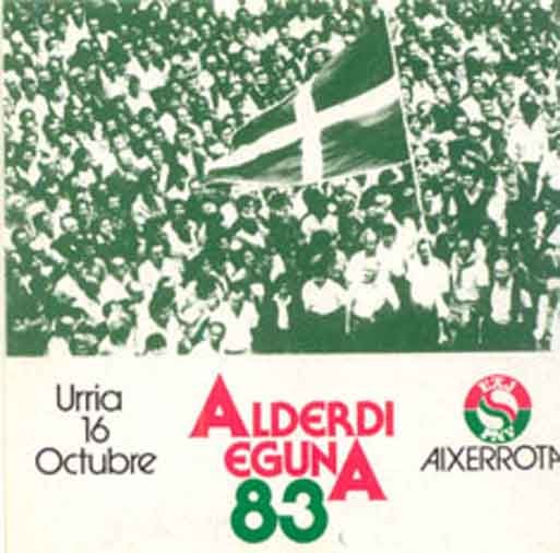 Euskal Abertzaletasunaren Museoa - Museo del Nacionalismo Vasco - Alderdi Eguna 1983