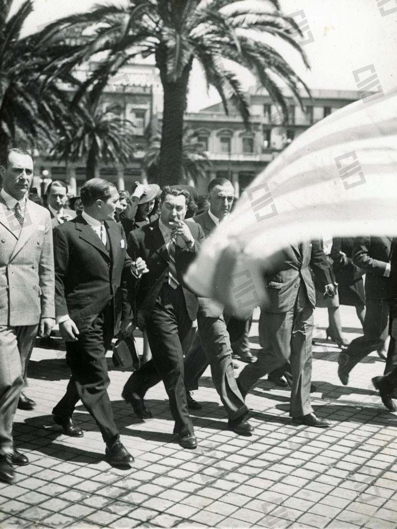 El Lehendakari Agirre en Montevideo