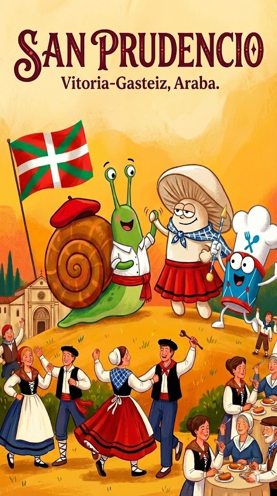 Museo del Nacionalismo Vasco - Fiestas vascas - San Prudencio y Nuestra Señora de Estíbaliz