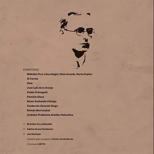 Museo del Nacionalismo Vasco - Lauxeta. El creador de sueños.  Durango